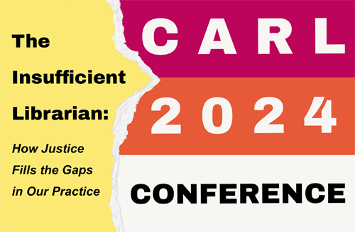 The CARL Conference 2024 will take place April 3-6.